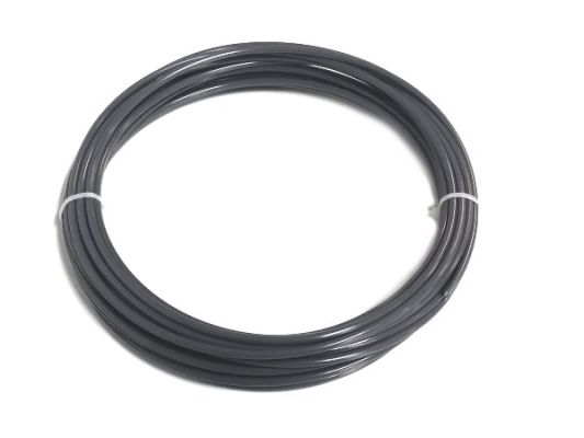 Plastique fil a souder PVC-U rigide 4mm Ronde Gris 10 Mètres